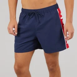 Reebok Herren Reuben Badeshorts Navy/Rot