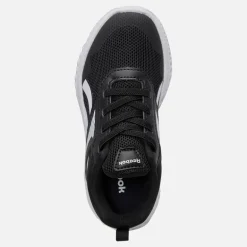 Reebok Kinder Rush Runner 5 Elastische Schnürung Neutrale Laufschuhe Schwarz/Schwarz/Weiß