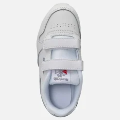 Reebok Kleinkind Klassik Leder 2V Turnschuhe Weiß/Carbon/Vector Blue