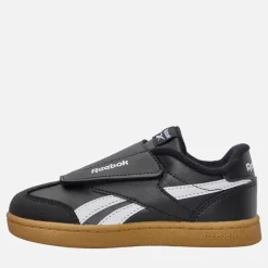 Reebok Kleinkind Smash Edge Klettverschluss Turnschuhe Schwarz/Weiß/Gum