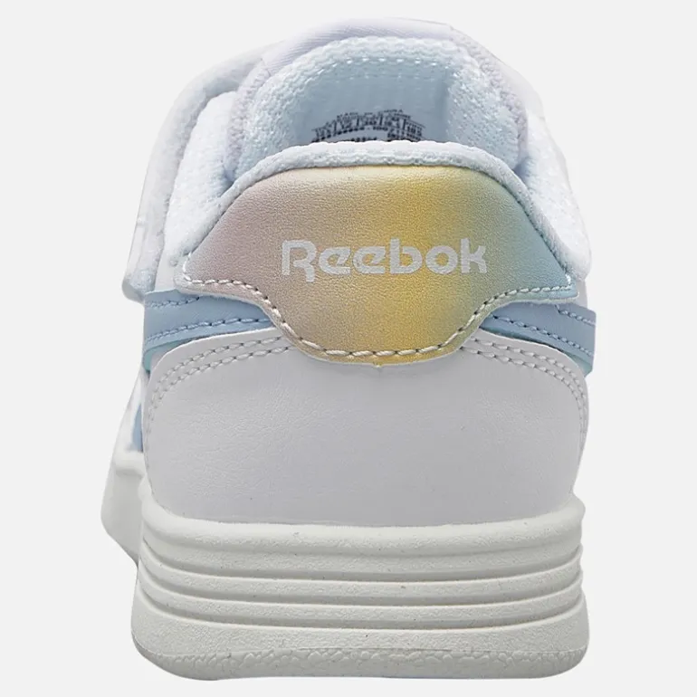 Reebok Mädchen Court Advance Turnschuhe Weiß/Y2K Blue/Bleached Yellow