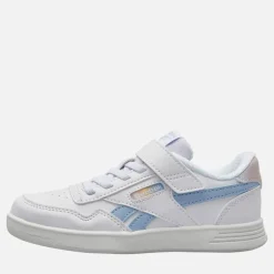 Reebok Mädchen Court Advance Turnschuhe Weiß/Y2K Blue/Bleached Yellow