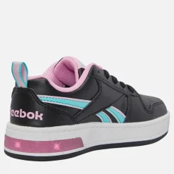 Reebok Mädchen Royal Prime Step N Flash Turnschuhe Schwarz/Astro Rose/Aqua
