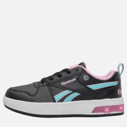 Reebok Mädchen Royal Prime Step N Flash Turnschuhe Schwarz/Astro Rose/Aqua