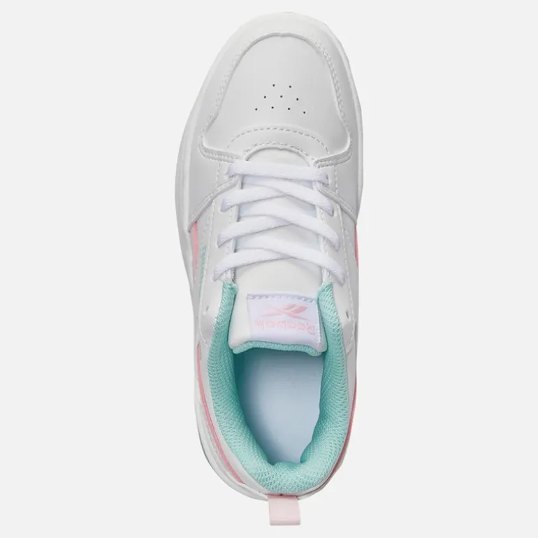 Reebok Mädchen Royal Prime Step N Flash Turnschuhe Weiß/Frosted Berry/Glitch Aqua