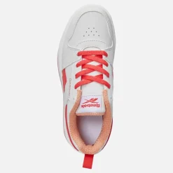 Reebok Mädchen Royal Prime 2.0 Turnschuhe Weiß/Sunset Coral/Sunkissed Orange