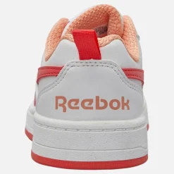 Reebok Mädchen Royal Prime 2.0 Turnschuhe Weiß/Sunset Coral/Sunkissed Orange