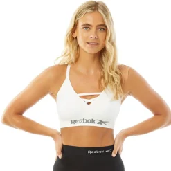 Reebok Sport-BH Damen Maryna Nahtlos Weiß