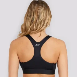 Reebok Sport BH Top Damen Steffi Schwarz