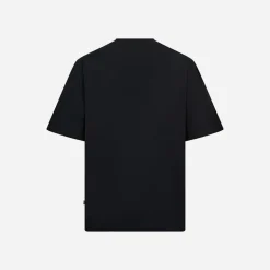 Resteröds Herren Tas Brust Druck T Shirt Schwarz
