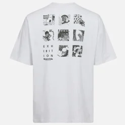 Resteröds Herren Tas Print T Shirt Weiß