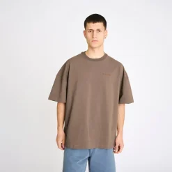 Resteröds Herren Tas Print T Shirt Braun