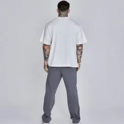 SikSilk Herren Essentials Poly Trainingshose Dark Grey