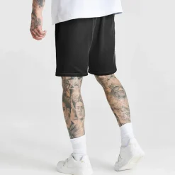 SikSilk Herren Essentials Shorts Schwarz