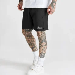 SikSilk Herren Essentials Shorts Schwarz