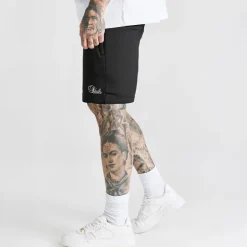 SikSilk Herren Essentials Shorts Schwarz