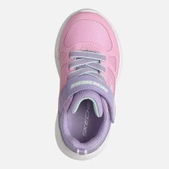 SKECHERS BabyMädchen Dyna Lite Tracing Tracks Sneaker Rosa