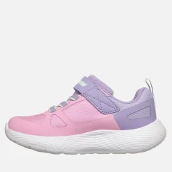 SKECHERS BabyMädchen Dyna Lite Tracing Tracks Sneaker Rosa