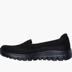 SKECHERS Damen Anmutige Sneakers Schwarz