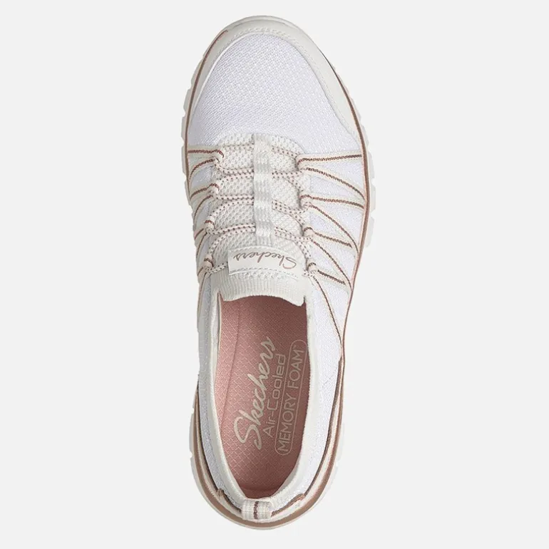 SKECHERS Damen Anmutige Sneaker Weiß