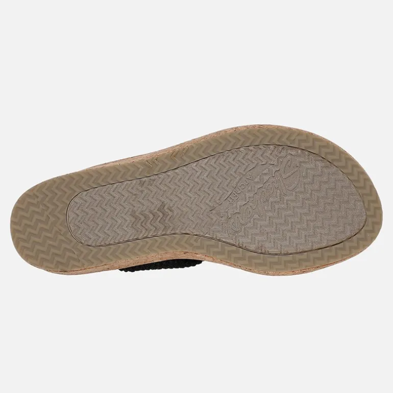 SKECHERS Damen Beverlee Arch Fit Sandalen Schwarz