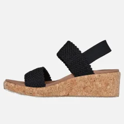 SKECHERS Damen Beverlee Arch Fit Sandalen Schwarz