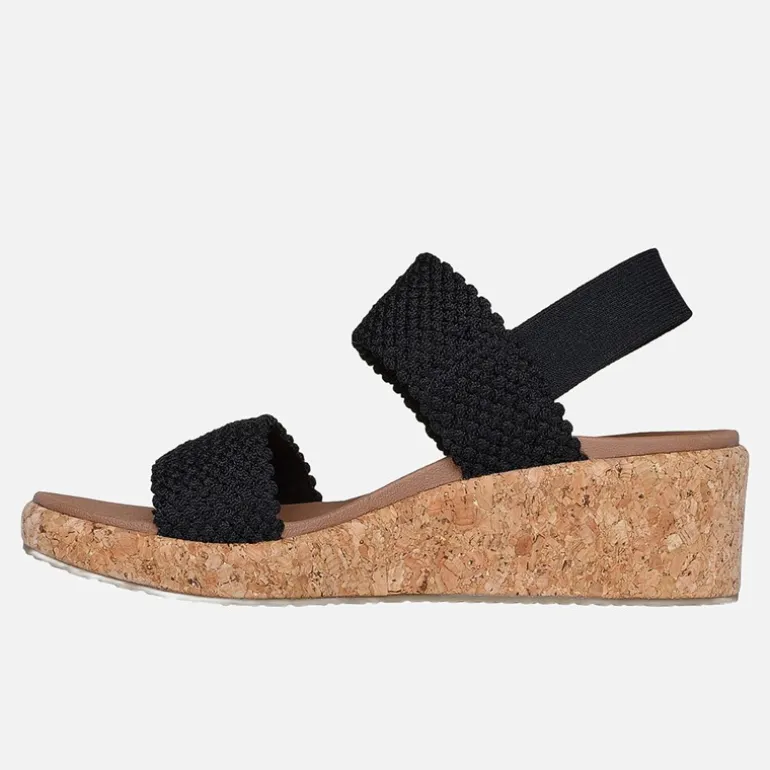 SKECHERS Damen Beverlee Arch Fit Sandalen Schwarz