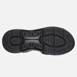 SKECHERS Damen Gowalk Arch Fit Sandalen Schwarz