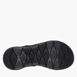 SKECHERS Damen Go Walk Flex Sandalen Schwarz