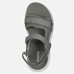 SKECHERS Damen Max Dämpfung Essenzielle Sandalen Olive