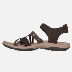 SKECHERS Damen Reggae Sandalen Slim Chocolate