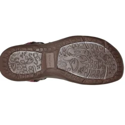 SKECHERS Damen Reggae Vacay Sandalen Braun