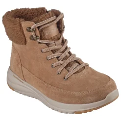 SKECHERS Damen Stellar wasserdichte Stiefel unterwegs Braun