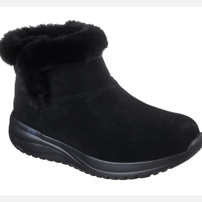 SKECHERS Damen Stellar wasserdichte Stiefel unterwegs Schwarz