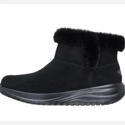 SKECHERS Damen Stellar wasserdichte Stiefel unterwegs Schwarz