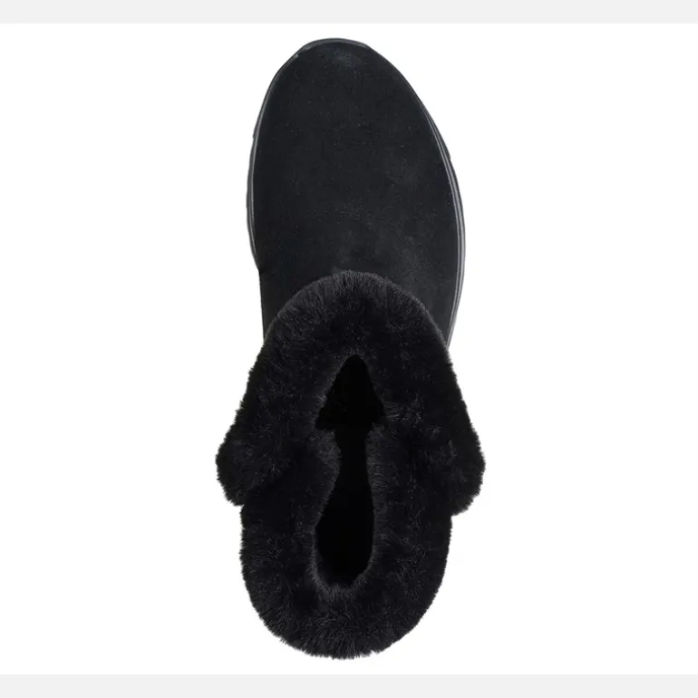 SKECHERS Damen Stellar wasserdichte Stiefel unterwegs Schwarz