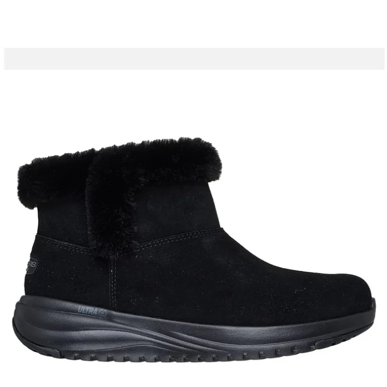 SKECHERS Damen Stellar wasserdichte Stiefel unterwegs Schwarz