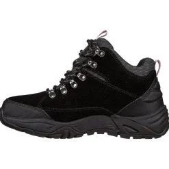 SKECHERS Damen wasserdichte Schuhe Schwarz