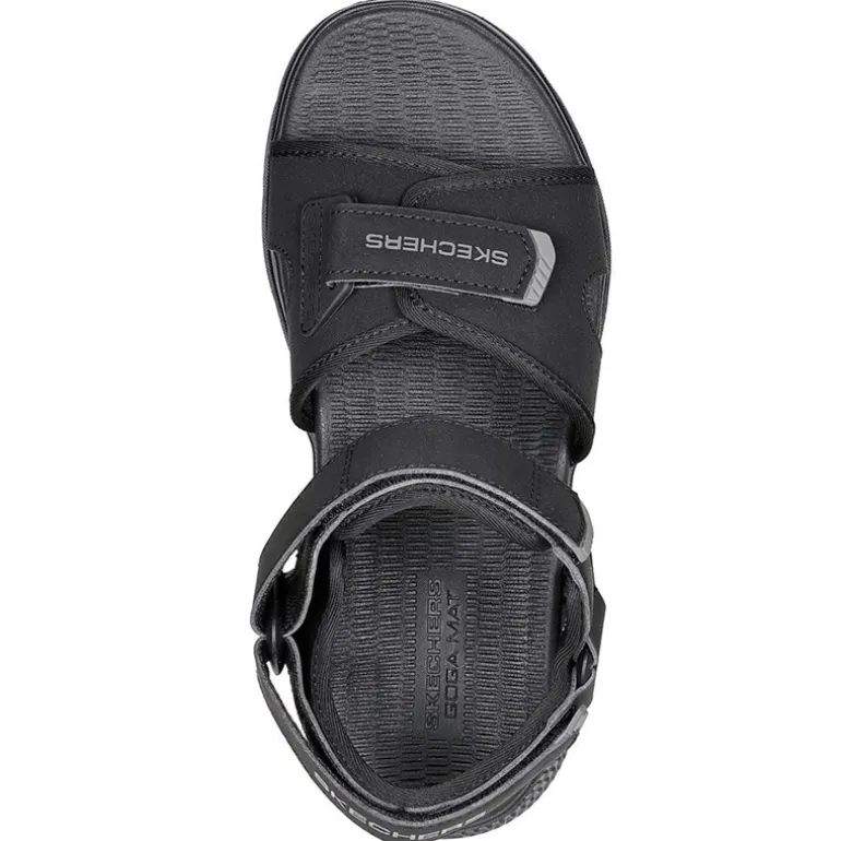 SKECHERS Herren Go Consistent Tributary Sandalen Schwarz