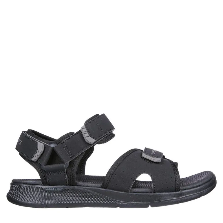 SKECHERS Herren Go Consistent Tributary Sandalen Schwarz