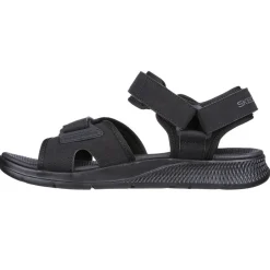 SKECHERS Herren Go Consistent Tributary Sandalen Schwarz
