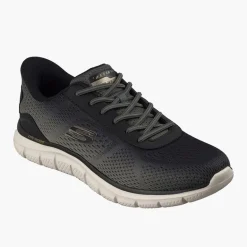 SKECHERS Herren Track Sneaker Olive