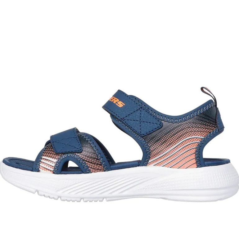 SKECHERS Junge Microspec - Splash Sandalen Marineblau