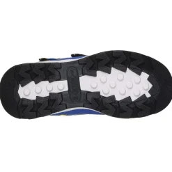 SKECHERS Junior Junge Storm Blazer Wasserdicht Doppelter Riemen Beleuchtete Turnschuhe Blau Schwarz
