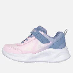SKECHERS Kleinkind Mädchen Skechers Sola Glow Ombre Deluxe Sneaker Grau
