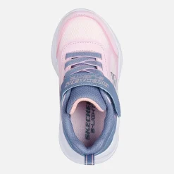 SKECHERS Kleinkind Mädchen Skechers Sola Glow Ombre Deluxe Sneaker Grau