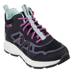 SKECHERS Mädchen Abenteuer Blitz Spaß Jagd wasserdichte Schuhe Black Aqua