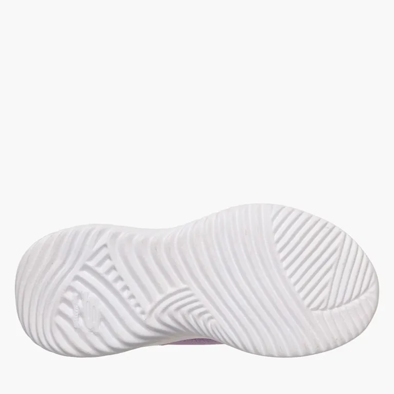 SKECHERS Mädchen Bounder Free And Easy Sneaker Lila