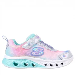 SKECHERS Mädchen Flutter Herz Lichter Simply Love Turnschuhe Lila