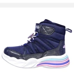 SKECHERS Mädchen lieben es zu glänzen Sweetheart leichte Stiefel Navy Lavender